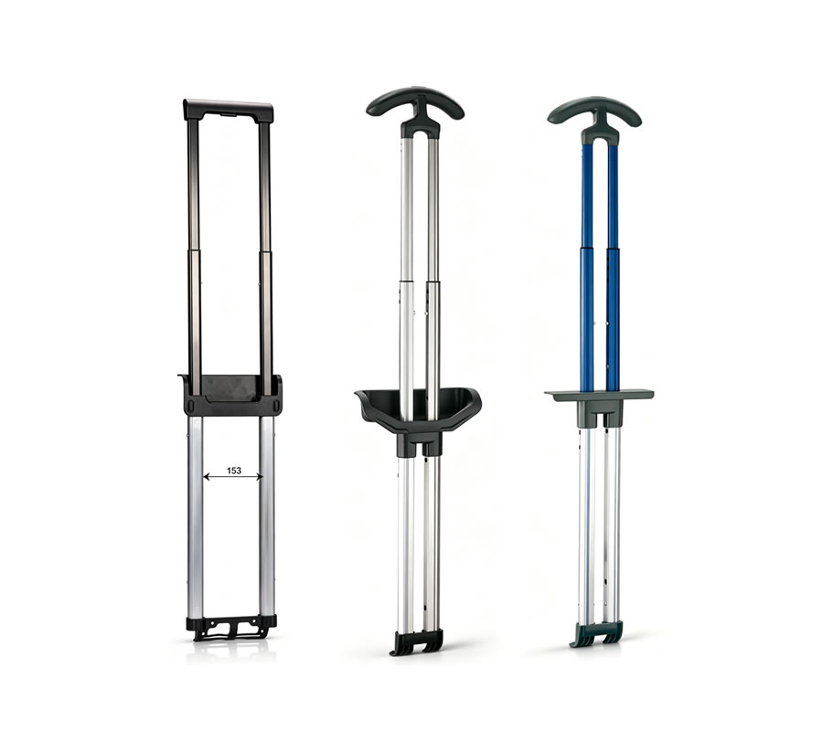 Small R-Angle Trolley Handle - Synteal luggage part